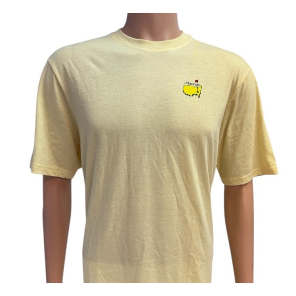Masters Soft Yellow Short Sleeve Tee